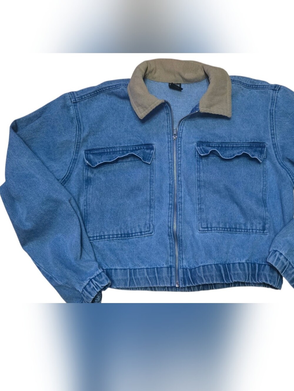 Stranger Things Denim Jacket - No Boundaries Juniors Size L (12-14)